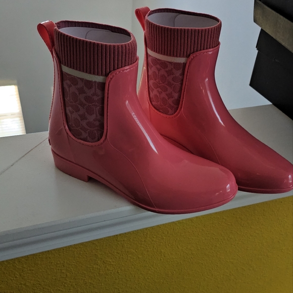 Coach rain boots - Picture 3 of 7